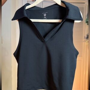 Hot Kiss Women's Dark Gray V-Neck Tank Top